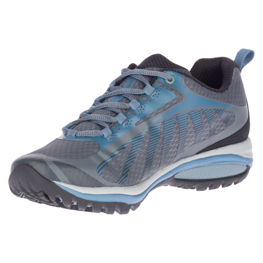 Chaussures Randonnée Merrell Siren Edge 3 Grise/Bleu Femme | W.H.YLLP